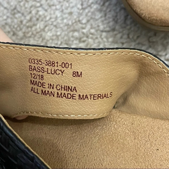 G.H. BASS & Co LUCY sandals women’s size 8M - Picture 11 of 14